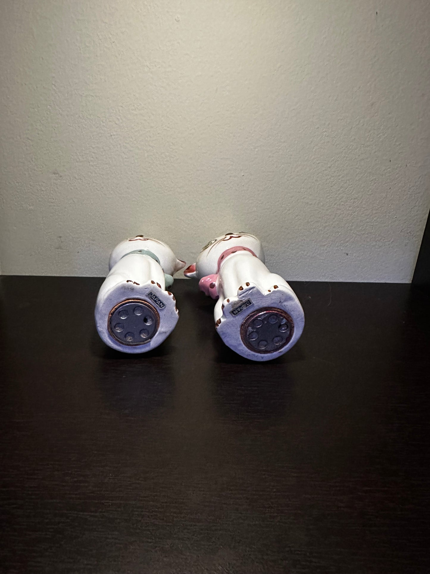 Vintage Japanese Cat Salt and Pepper Shakers