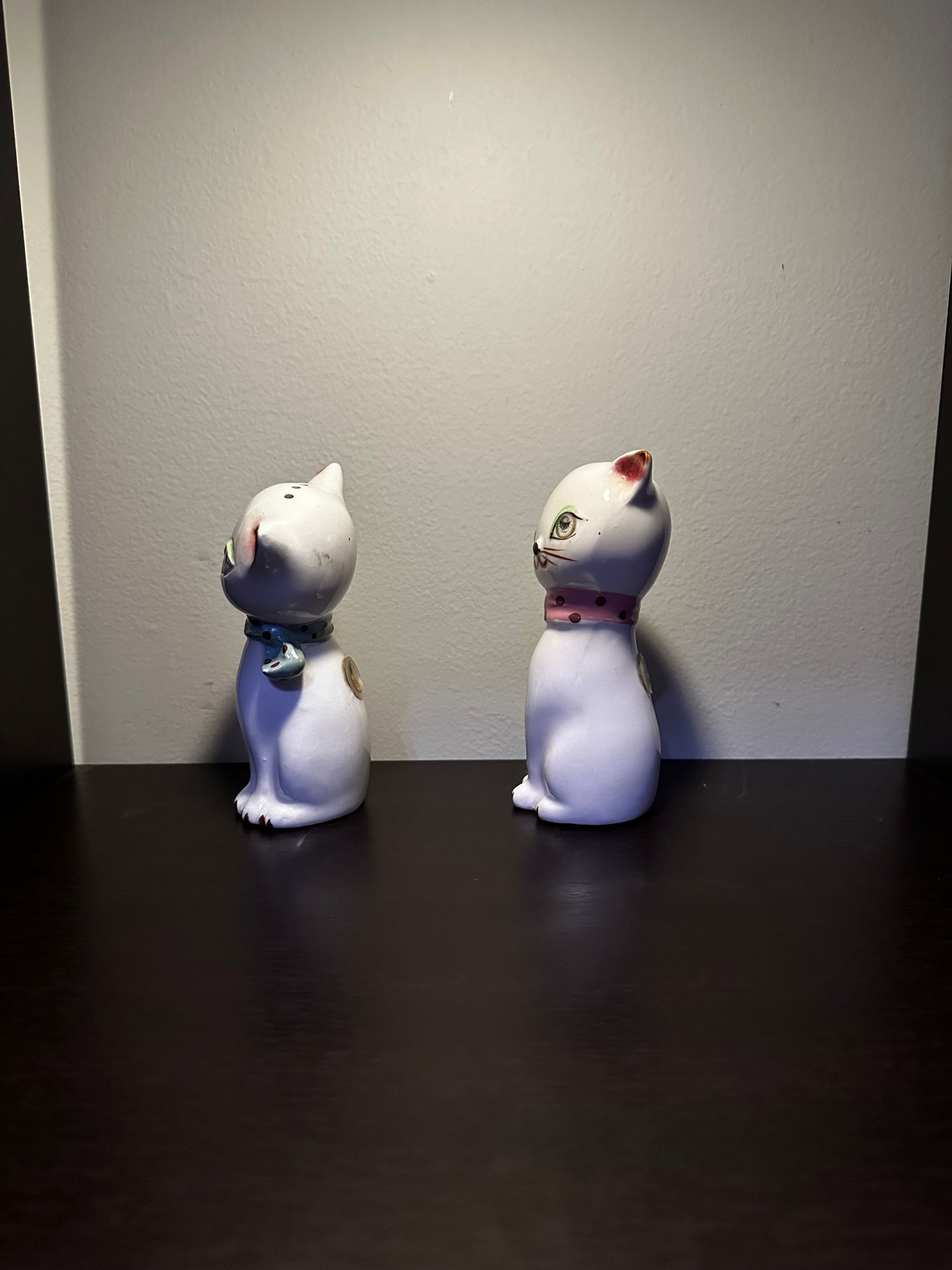 Vintage Japanese Cat Salt and Pepper Shakers
