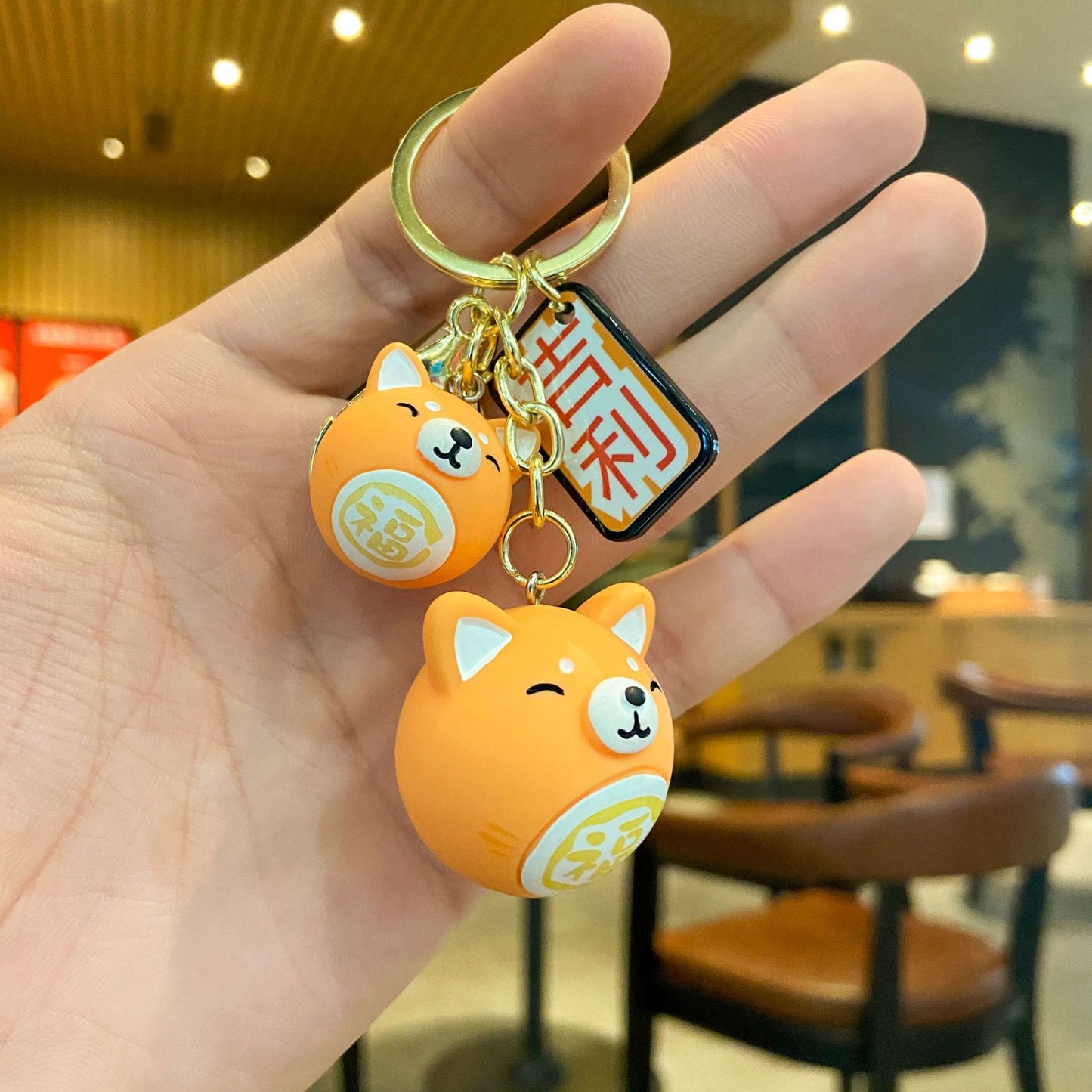 Chunky Animal Keychains